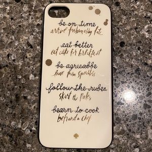 Kate Spade phone case for iPhone 7 or 8